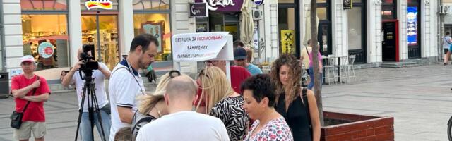 „Izbori kao jedini izlaz iz krize“ – Slobodni Univerzitet Niš nastavio sa prikupljanjem potpisa