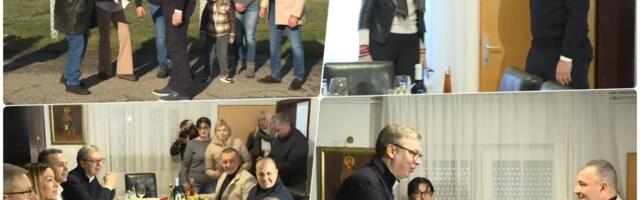 UŽIVO PREDSEDNIK VUČIĆ U MIONICI: Obilazi domaćinstvo Jakovljevića u selu Tolić: Mnogo vam je lepo i mnogo sam srećan što sam ovo video (FOTO)