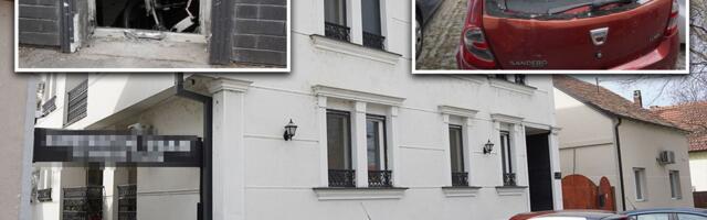 FIRST PHOTOS AND VIDEOS OF EXPLOSION IN BELGRADE: Shrapnel riddles cars, broken glass everywhere