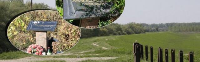 EVO KAKO DANAS IZGLEDA SPOMEN-PLOČA JELENI MARJANOVIĆ NA NASIPU U BORČI!