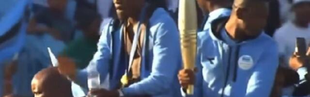 Nestvaran doček za olimpijskog šampiona (VIDEO)