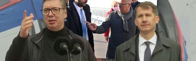 Sa Vučićem u vozu Beograd - Subotica  ŽAO MU JE ŠTO SA NJIM NISU VESIĆ, MOMIROVIĆ... SVI TI VREDNI LJUDI