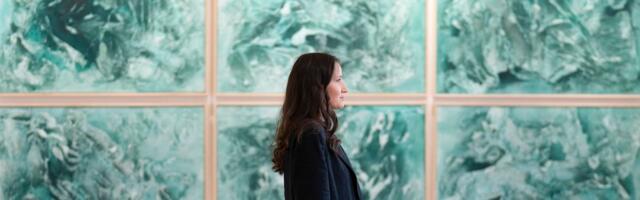 Natalija Miladinović otkriva izložbu Flow: Kako slike u zelenim tonovima prate tok reke i umetničkog stvaranja