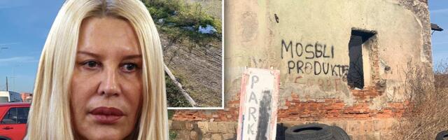 (FOTO) SRCE DA TI ZAPLAČE! Kuća Verice Rakočević u Podujevu totalno uništena, pogledajte kakva joj je poruka ostavljena