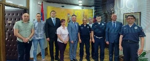 Prijem za pripadnike Policijske uprave Vranje