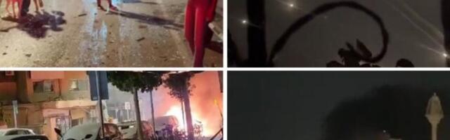 ŽESTOK NAPAD NA TEL AVIV: Ispaljeno STOTINE RAKETA prvi snimci sa lica mesta! (VIDEO)