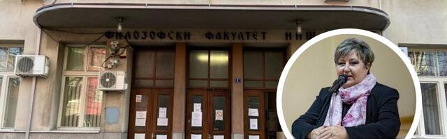 MUP: Privedena žena zbog napada na dekanicu Filozofskog fakulteta u Nišu