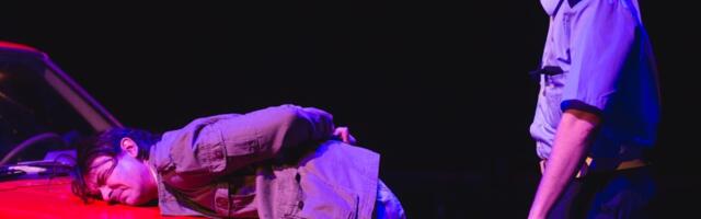 Predstava  Uspomene na Crvenu zastavu  u Teatru