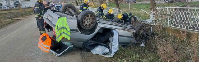 Saobraćajna nezgoda u Cerovcu kod Kragujevca