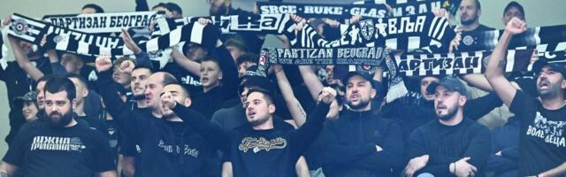 Partizan ima "domaći teren" u Ljubljani: Grobari okupirali halu, ali, za sada, ni to ne pomaže košarkašima