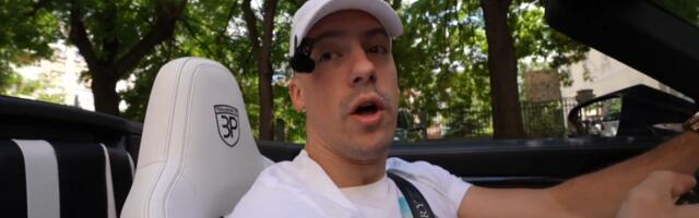 "Raz*ebali su mi sve!" Baki Prasetu uništen auto od 700.000 evra, pojavio se i snimak!