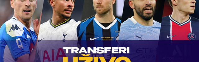 TRANSFERI UŽIVO (utorak, 19. januar)