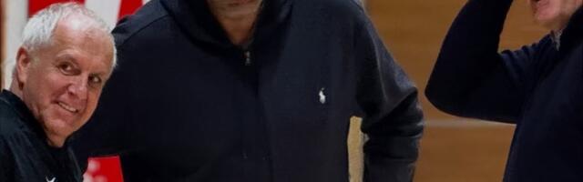SPECIJALAN GOST NA TRENINGU PARTIZANA: Vlade Divac posetio ‘crno-bele’!