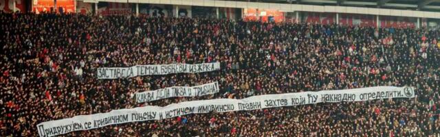 DELIJE PROZVALE GROBARE ZBOG NAVODNE KRAĐE U PROSTORIJAMA KLUBA! Navijači Partizana im brutalno odgovorili! Varnice na Marakani! (FOTO)