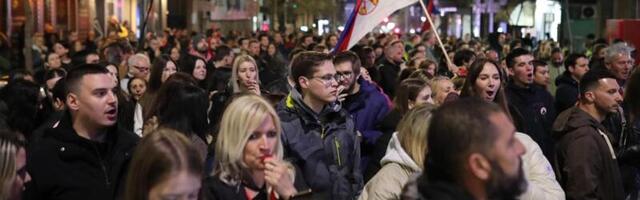 Kragujevački studenti: Nasilje je odgovor onih koji se boje naše mladosti (VIDEO)