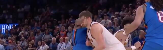 Skandalozan komentar iz Oklahome o nokautiranju Jokića! /VIDEO/