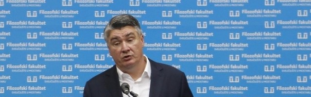Milanović iz Mostara poručio da je BiH u Evropi postala predzadnja rupa na svirali