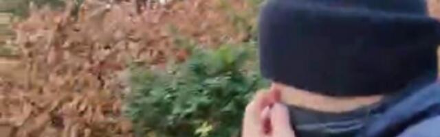 Otkriven identitet provokatora ispred Jovine Gimnazije: Član je SNS-a (FOTO)
