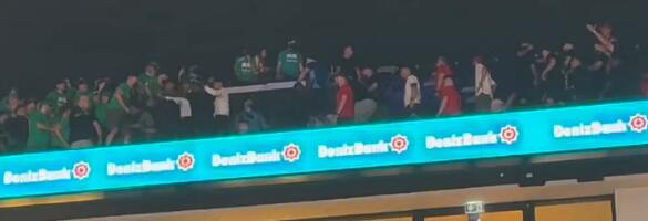 TENZIJE PRED MEČ ZA TREĆE MESTO EVROLIGE: Haos u Abu Dabiju, grčki navijači u sukobu! (VIDEO)