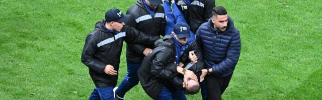 Novi haos u finalu Kupa afričkih nacija: Povređeni redar iznet sa terena usred drame u Rabatu!