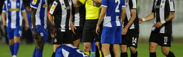 Partizan remizirao sa OFK Beogradom i propustio šansu da se vrati na drugo mesto (Video)
