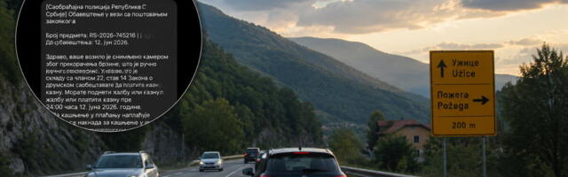 Nova SMS prevara hara Srbijom: Građani bez automobila dobijaju „kaznu za prekoračenje brzine“!