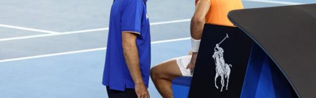 HAOS U MELBURNU! Nadal povređen, Rafina supruga u suzama!