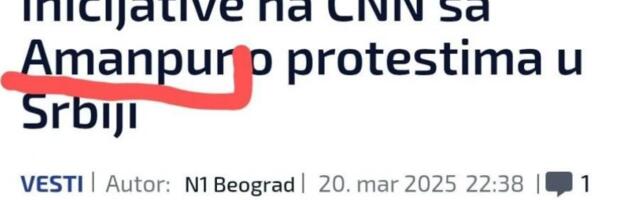 STUDENTI PROTESTUJU PROTIV NATO: Njihov ideolog gostuje kod promotera NATO bombardovanja (FOTO)