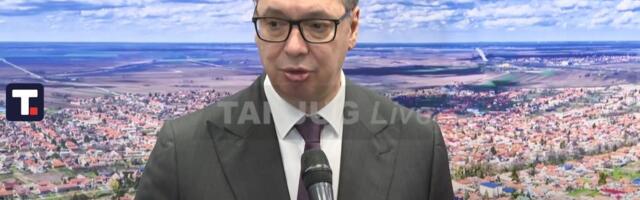 Vucic comments on protest in Backi Petrovac: Police are doing their job, don't make mountain out of molehill