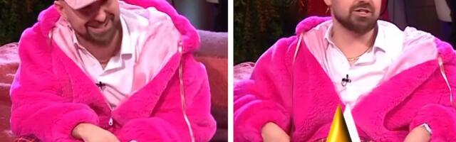 Heni u emisiji povukao suknju, pa sevnulo previše i to dok se pravdao da nije gej! "To ti pričam u roze bundi"