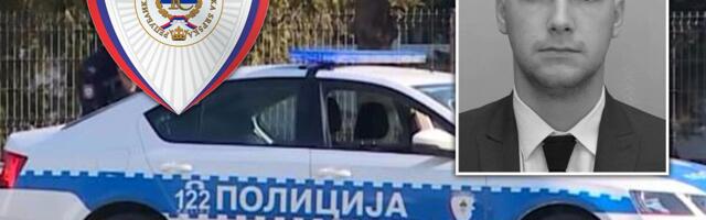 MUP RS SE OPROSTIO OD POGINULOG KOLEGE: "Iza Nemanje su ostali ćerka, supruga, roditelji i brat, pamtićemo ga kao vrednog i posvećenog mladog čoveka" (FOTO)