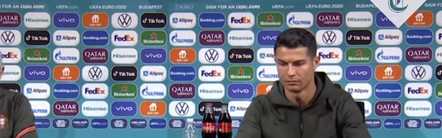 Cristiano Ronaldo sklonio Coca Colu i poručio – Voda