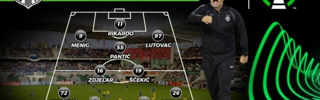 PARTIZAN - TIM ZA FLORU: Pantić se vraća u sredinu, prvi start Šćekića posle mesec dana