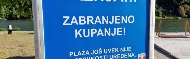 Gradska uprava poslije uloženih 100 miliona: Zabranjeno kupanje na “Pazarskoj plaži”