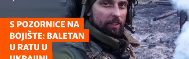 S pozornice na bojište: Baletan u ratu u Ukrajini