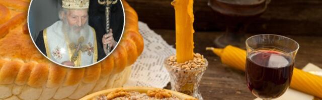 Patrijarh Pavle o slavama: Rođendan porodice, ne pojedinca