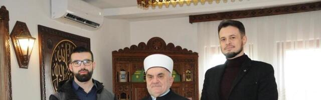 Muftija Dudić primio hafiza Kapidžića iz Prijepolja