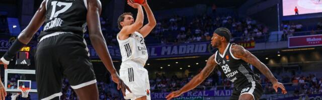 Partizan bez snage za veliki preokret: Real slavio u Madridu