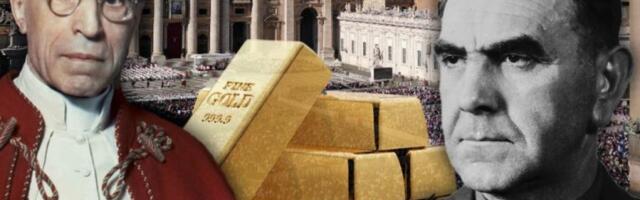 VATIKAN I DALJE ČUVA USTAŠKO ZLATO! Deklasifikovani dokumenti CIA otkrili KRVAVI DIL Nezavisne Države Hrvatske i Svete stolice