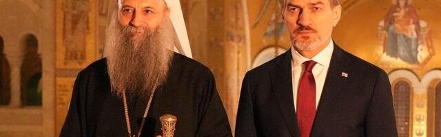 Predsednik Gruzije Kavelašvili posetio patrijarha Porfirija