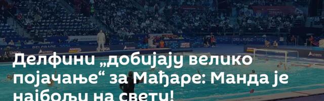 Делфини „добијају велико појачање“ за Мађаре: Манда је најбољи на свету!