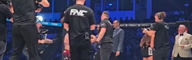 Hrvat umalo slomio ruku Avganistancu, a onda je ovaj napravio haos: Cela hala htela da ga bije na FNC 28