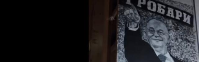 Mural za Duleta preko cele zgrade: Navijači se okupili, pogledajte emotivne scene (VIDEO)
