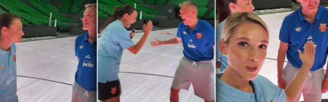 "Neću to da kažem!" Jelena rekla Šarasu da je Srbija najbolja - Litvanac eksplodirao od smeha (VIDEO)