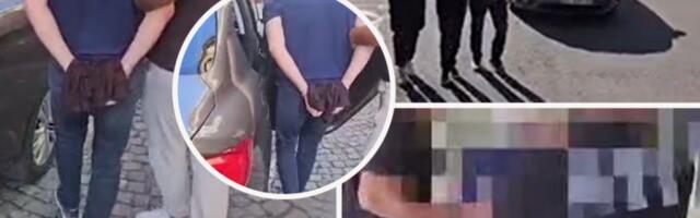 PREPREČIO PUT ČOVEKU, UPERIO U NJEGA PIŠTOLJ, A ONDA MU SVOJOM KRVLJU NA HAUBI ISPISAO STRAVIČNU PORUKU! Pao pripadnik ozloglašenog "vračarskog klana" u Beogradu! (FOTO, VIDEO)