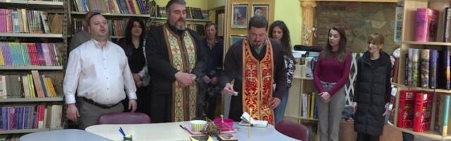 OSVEŠTANA GRADSKA BIBLIOTEKA U JAGODINI: Putem Svetog Save