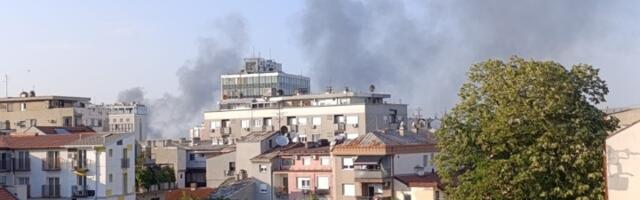 POŽAR u Kotežu: Dim se vidi IZDALEKA (FOTO/VIDEO)