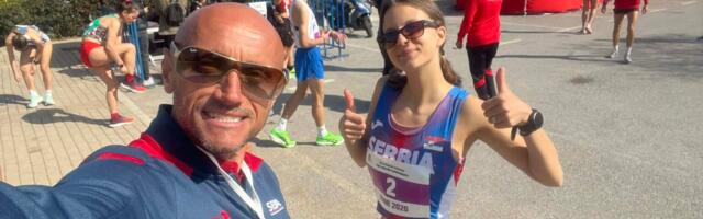 Mlada srpska atletičarka ne zna za granice, Mina se popela i na krov Balkana, oborila rekord i ispunila san