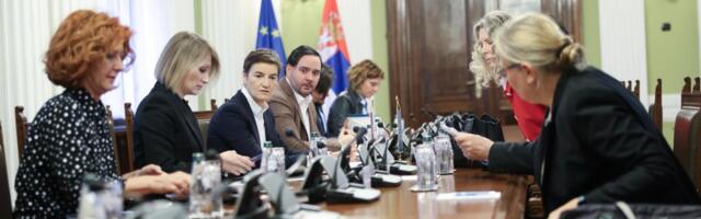 IZBORNI PROCES: Ana Brnabić sa delegacijom Monitoring komiteta Parlamentarne skupštine Saveta Evrope