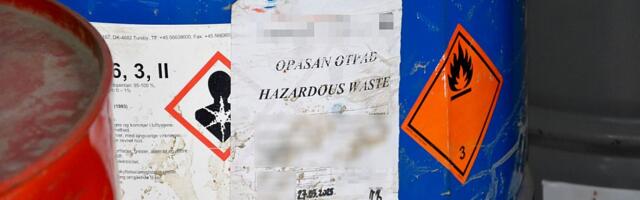 FOTO: U Smederevu nelegalno skladištili 115 tona kancerogenog otpada i još 12.400 litara opasnih materija